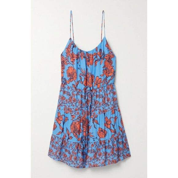 alice + olivia Cheyla Washed Crepe Mini‎ Dress Size Small - Picture 5 of 15